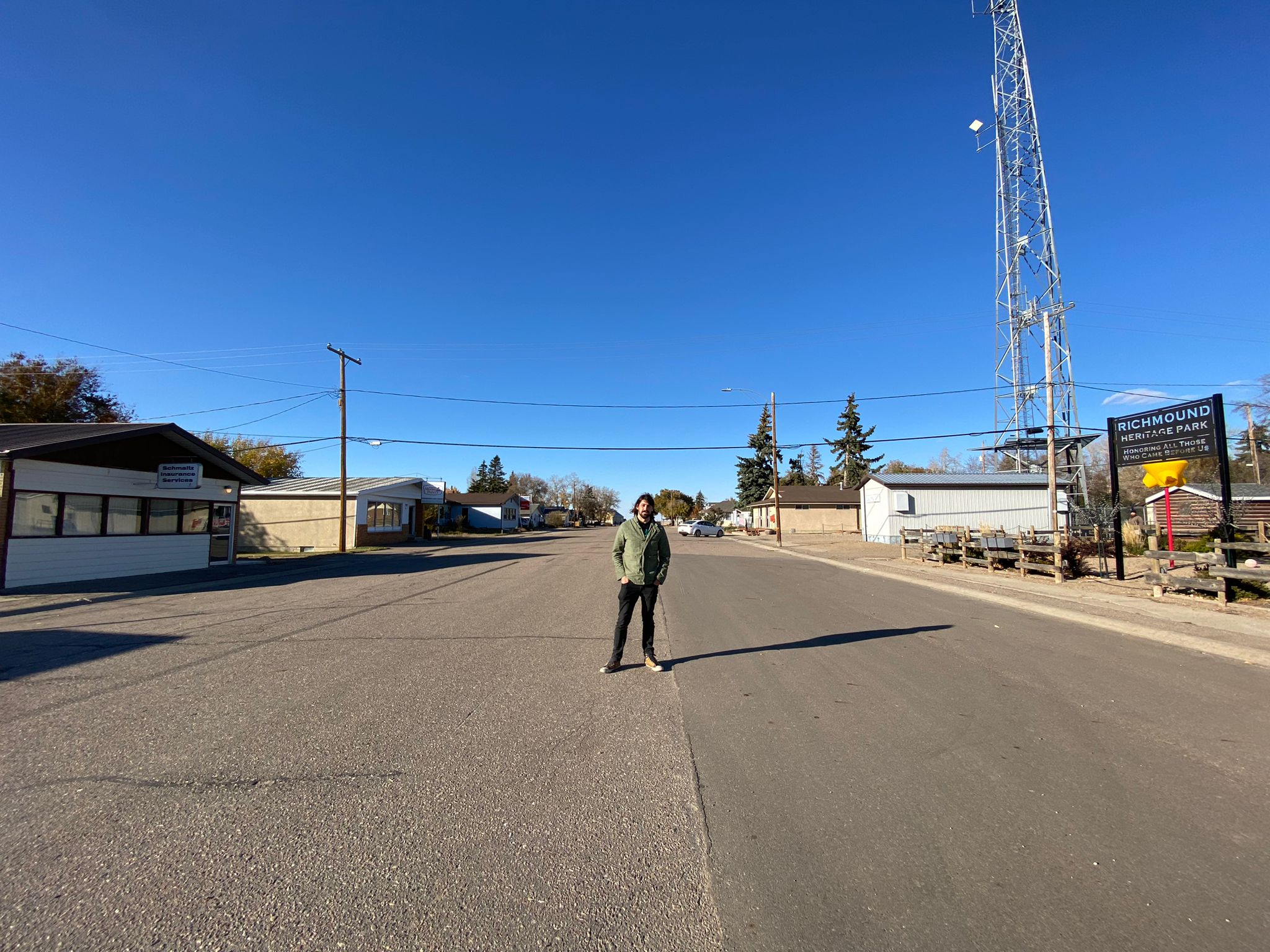 Mack Lamoureux in Richmound, Saskatchewan